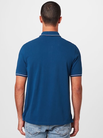 bugatti Regular Fit Poloshirt in Blau