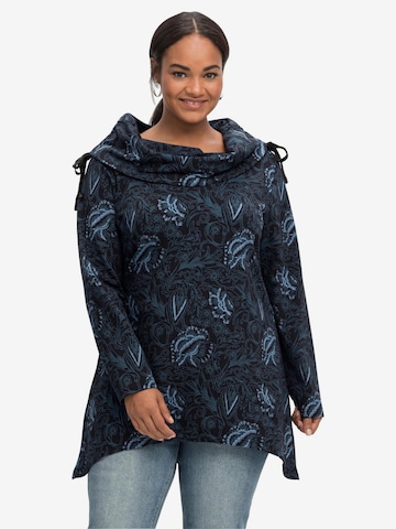 sheego by Joe Browns Sweatshirt in Blue: front