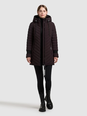 khujo Wintermantel 'Nita4' in Lila