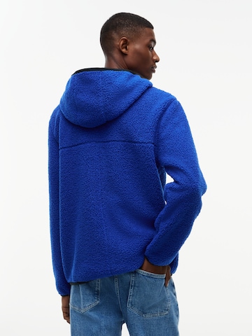 Tommy Jeans Fleecejacka i blå