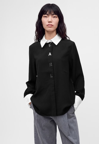 Karl Lagerfeld - Blusa en negro