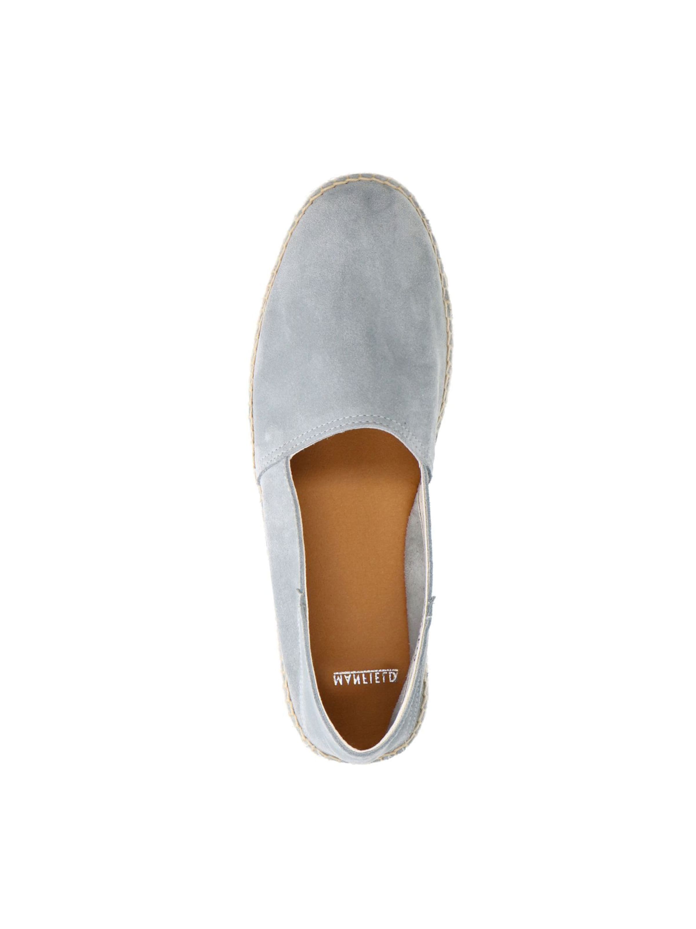 MANFIELD Espadrilles in Grey