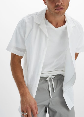 bonprix Regular Pants in Grey