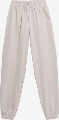 Pantaloni sportivi di 4F in beige: frontale