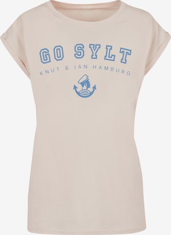 F4NT4STIC Shirt in Beige: Vorderseite