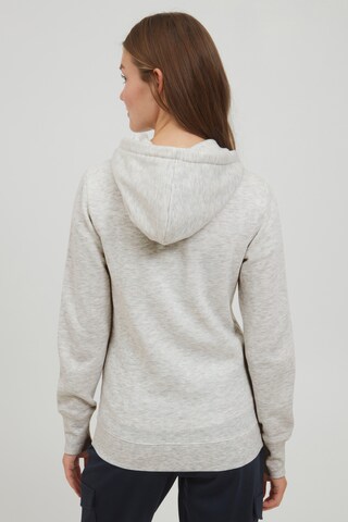 Oxmo Kapuzensweatjacke in Grau