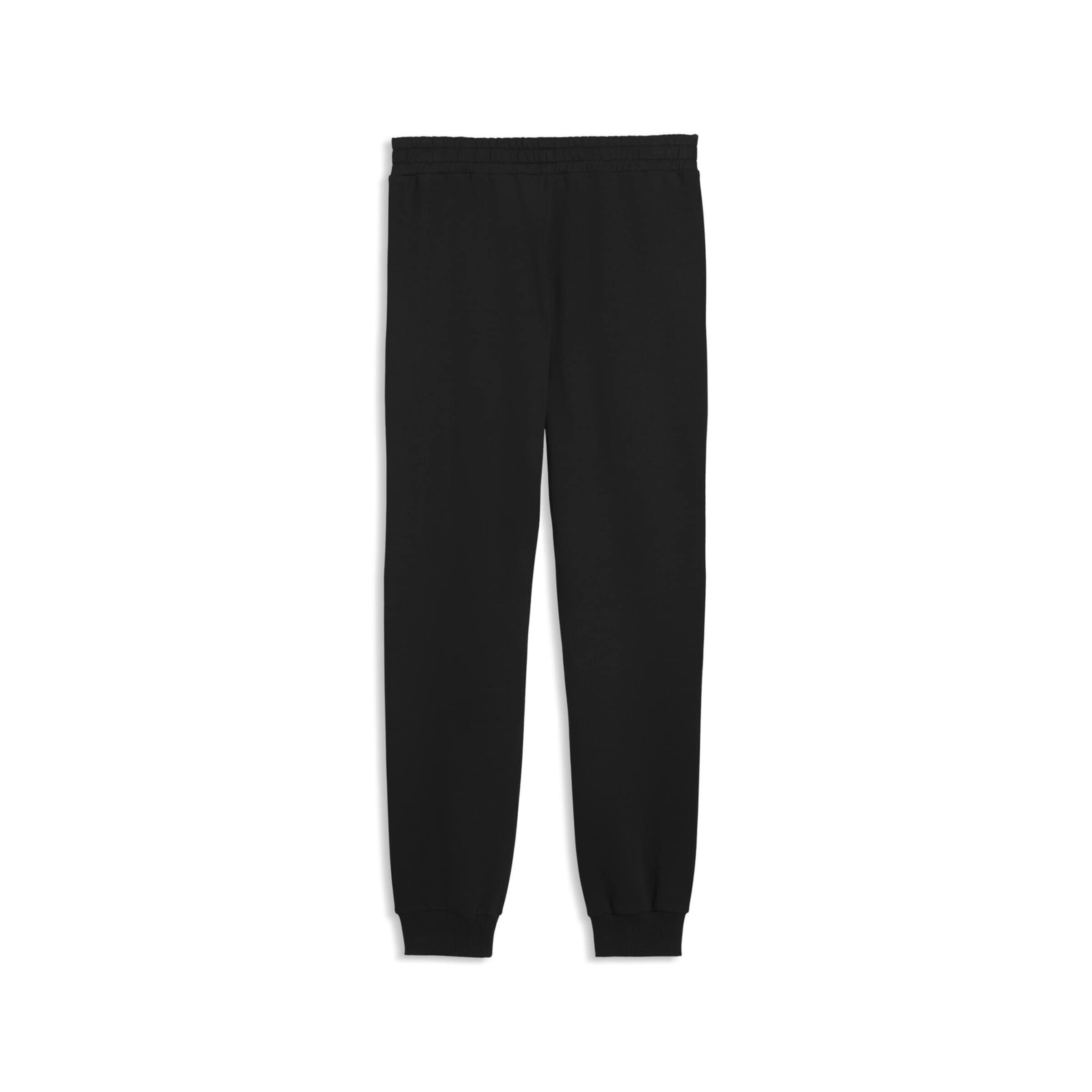 PUMA Tapered Sportbroek 'ftblCulture' in Zwart