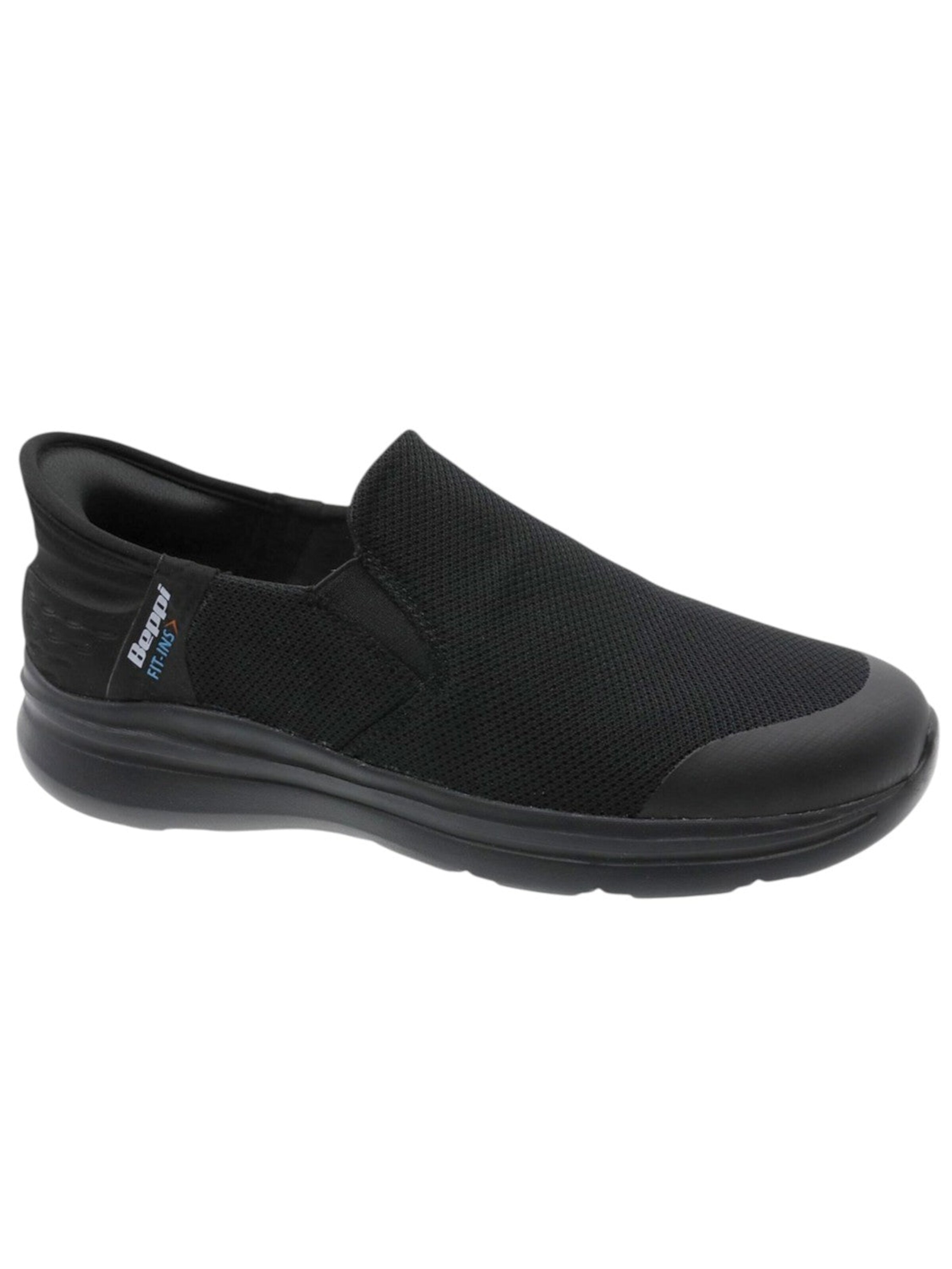 Scarpa slip-on 'Casual Sport Shoe' di Beppi in nero: frontale
