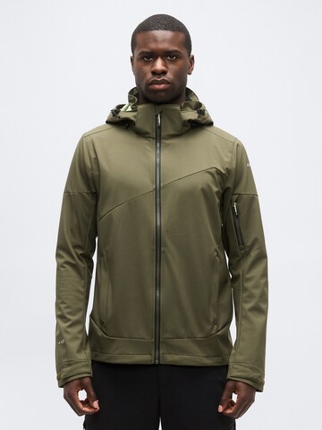 zaļš ICEPEAK Āra jaka 'BARMSTEDT': no priekšpuses