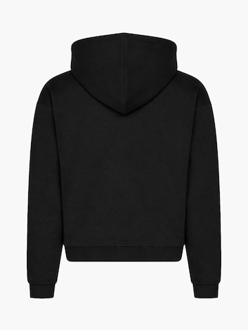 Sweat-shirt 'Relaxed Zip' cfab (formerly creamy fabrics) en noir