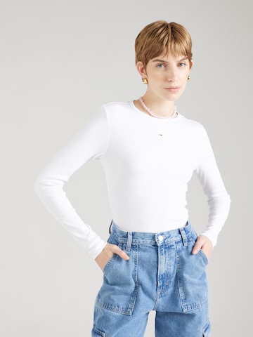 T-shirt 'ESSENTIAL' Tommy Jeans en bleu : devant