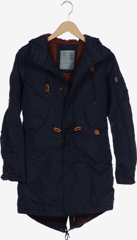 ALPHA INDUSTRIES Mantel S in Blau: predná strana