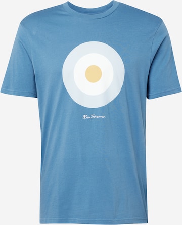 Ben Sherman - Camiseta en azul: frente