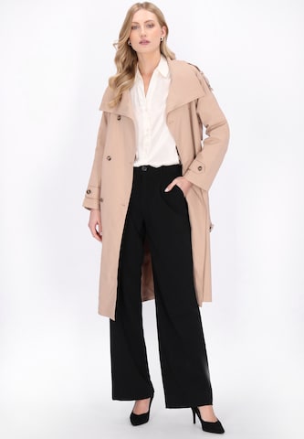 DreiMaster Klassik - Sobretudo meia-estação 'Classic' em bege