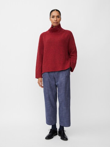 Pull-over Masai en rouge