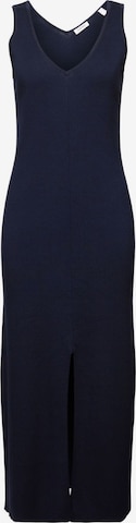 ESPRIT Knitted dress in Blue: front