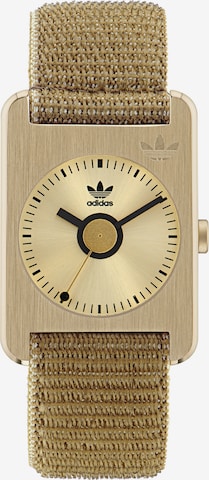 ADIDAS ORIGINALS Analog Watch 'Street Retro Pop One' in Gold: front