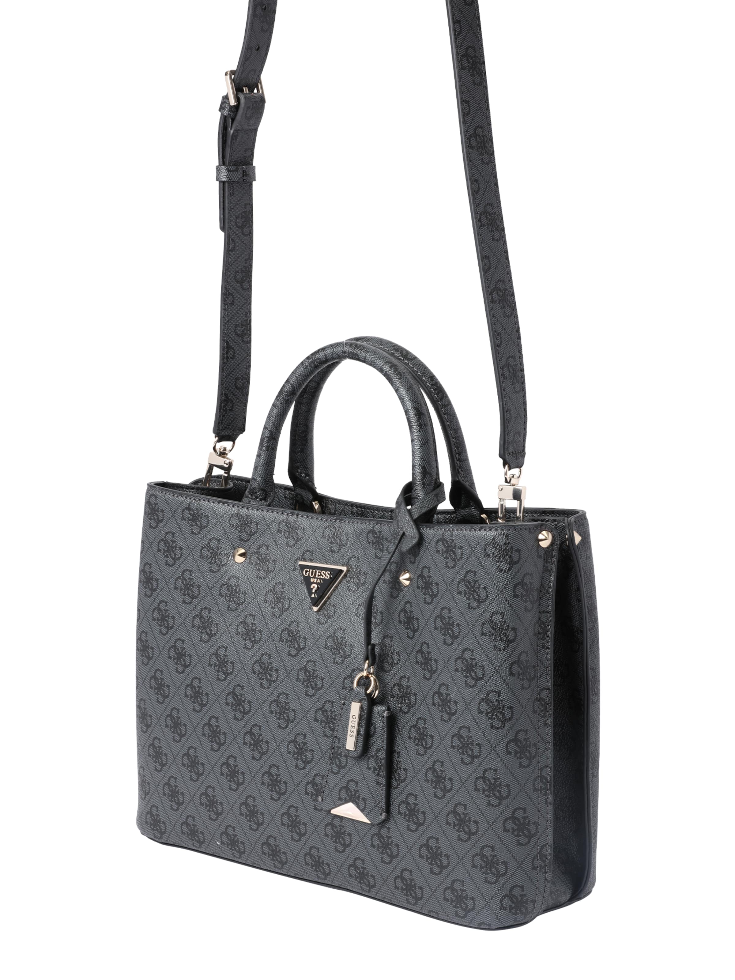 GUESS Tasche 'Meridian' in Schwarz: Vorderseite