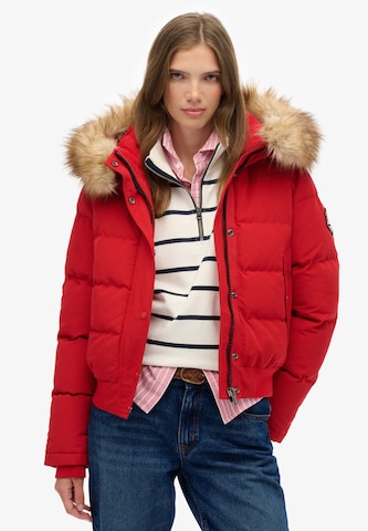 Superdry Jacke in Rot: Vorderseite