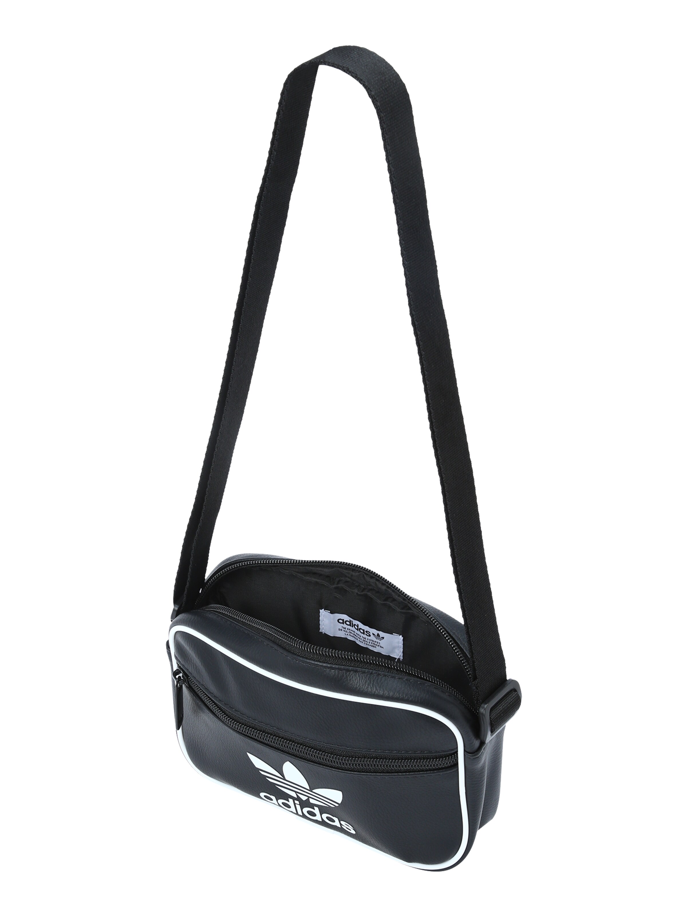 Borsa a tracolla 'Adicolor Classic' di ADIDAS ORIGINALS in nero