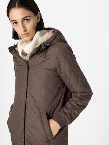 Global Funk Winter coat 'Arrow' in Brown