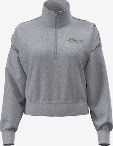 UNDER ARMOUR Athletic Sweatshirt 'Rival' in Grey: front