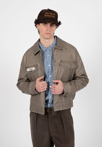 Prohibited - Chaqueta de entretiempo 'Exit Speed' en marrón