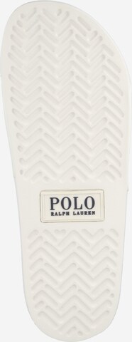 Mule Polo Ralph Lauren en blanc