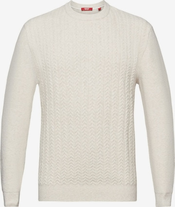 Pull-over ESPRIT en blanc : devant