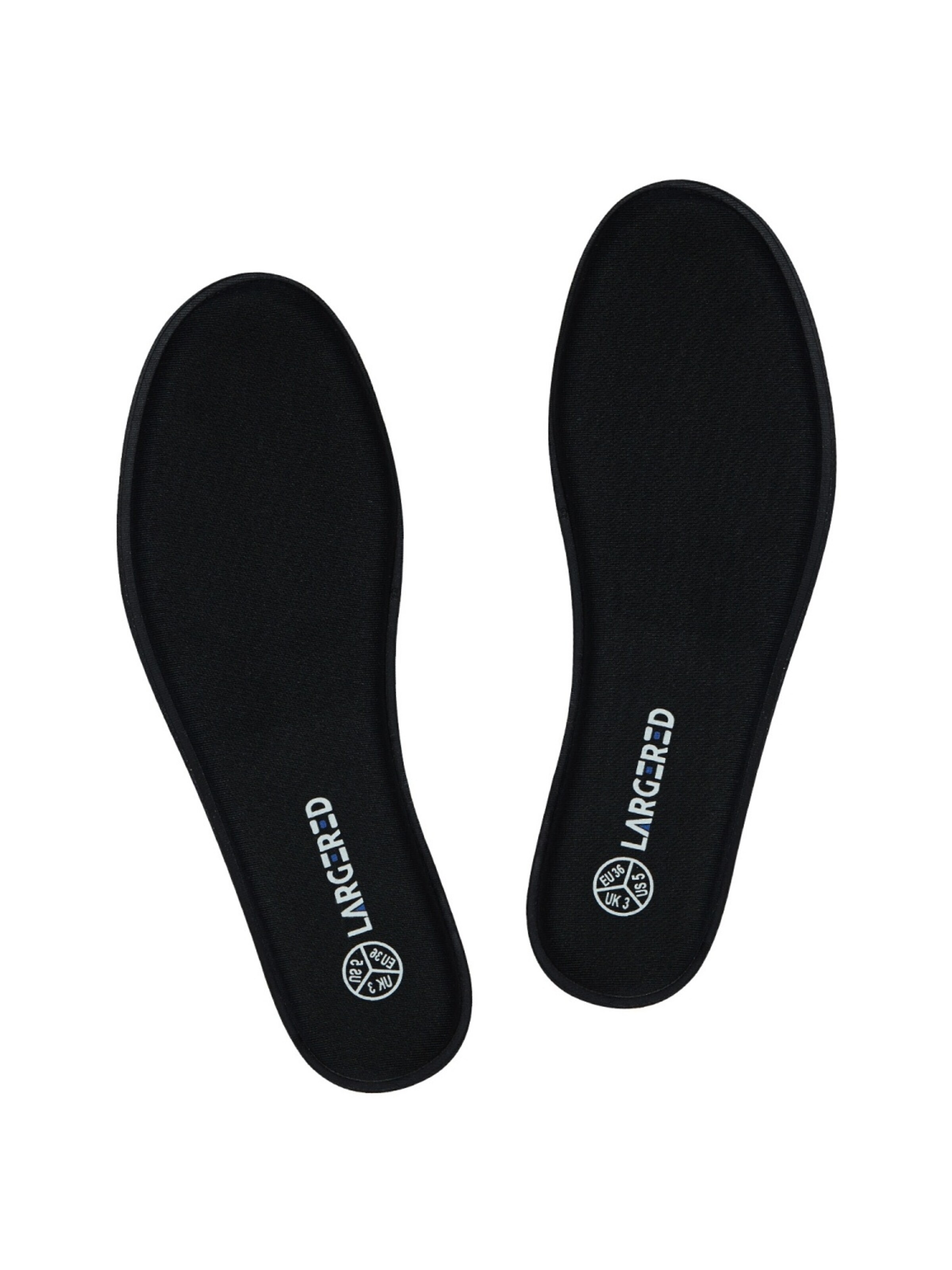 Knixmax Shoe Accessories in Black: front
