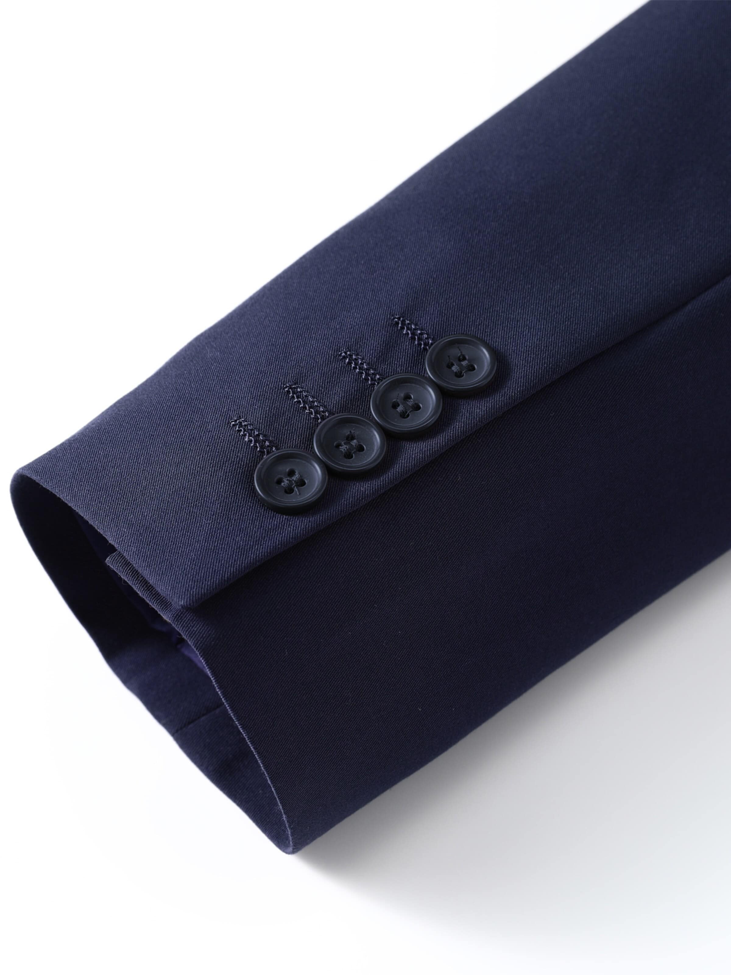 YOUTHUP Slimfit Anzug 'Stramm'‌‌‌‌‌ in Blau