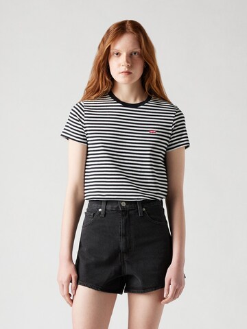 LEVI'S ® Shirt 'Perfect Tee' in Zwart