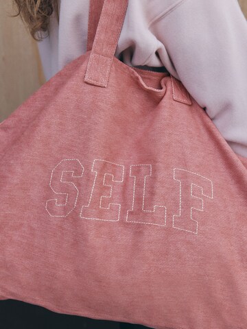 Shopper di self. in rosa
