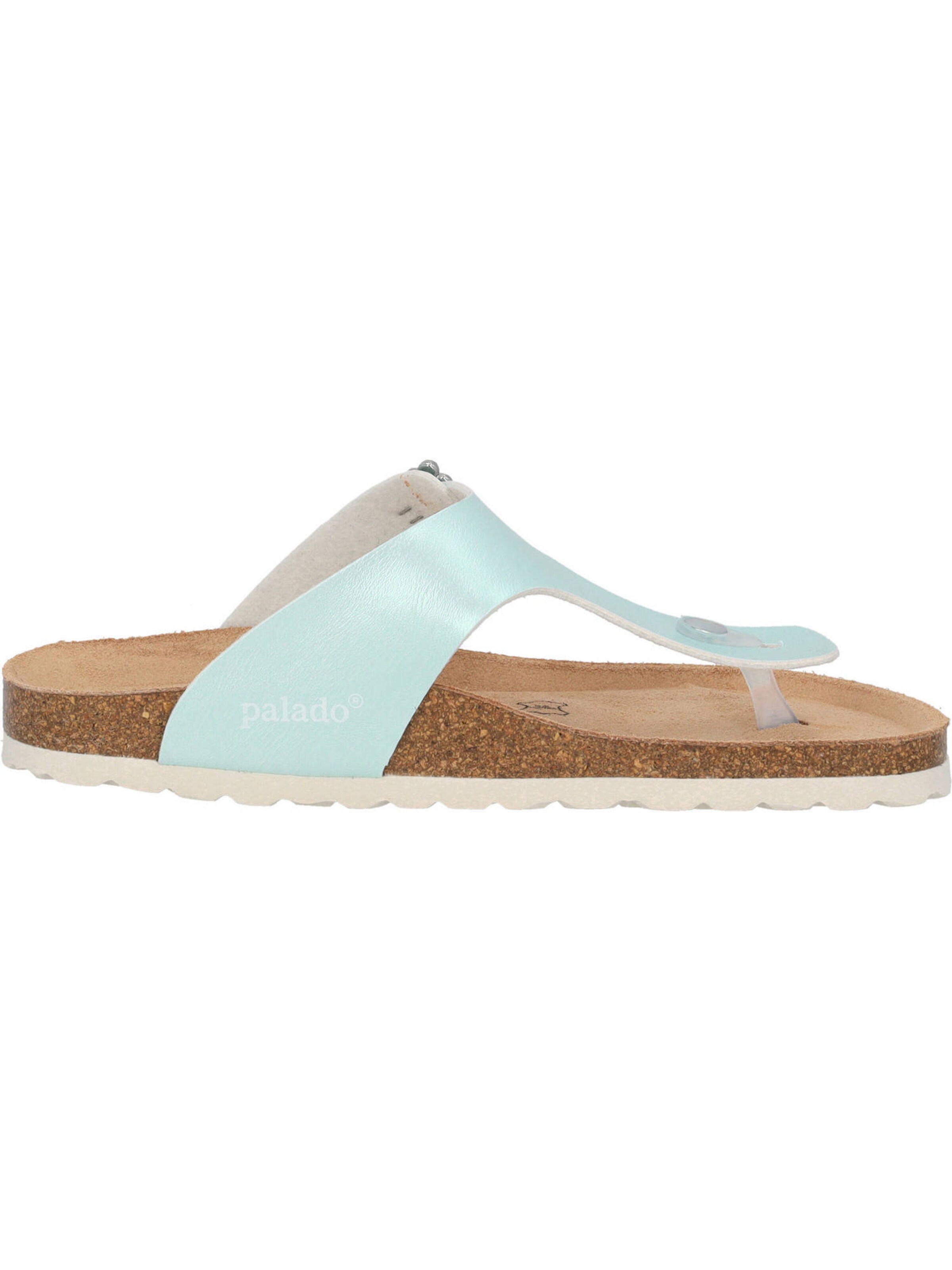 Palado by Sila Sahin T-bar sandals 'Kos SQ' in Green