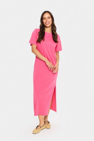 SAINT TROPEZ Kleid 'Faria' in Pink: Vorderseite
