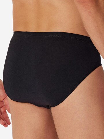 SCHIESSER Slip 'Cotton Essential' in Zwart