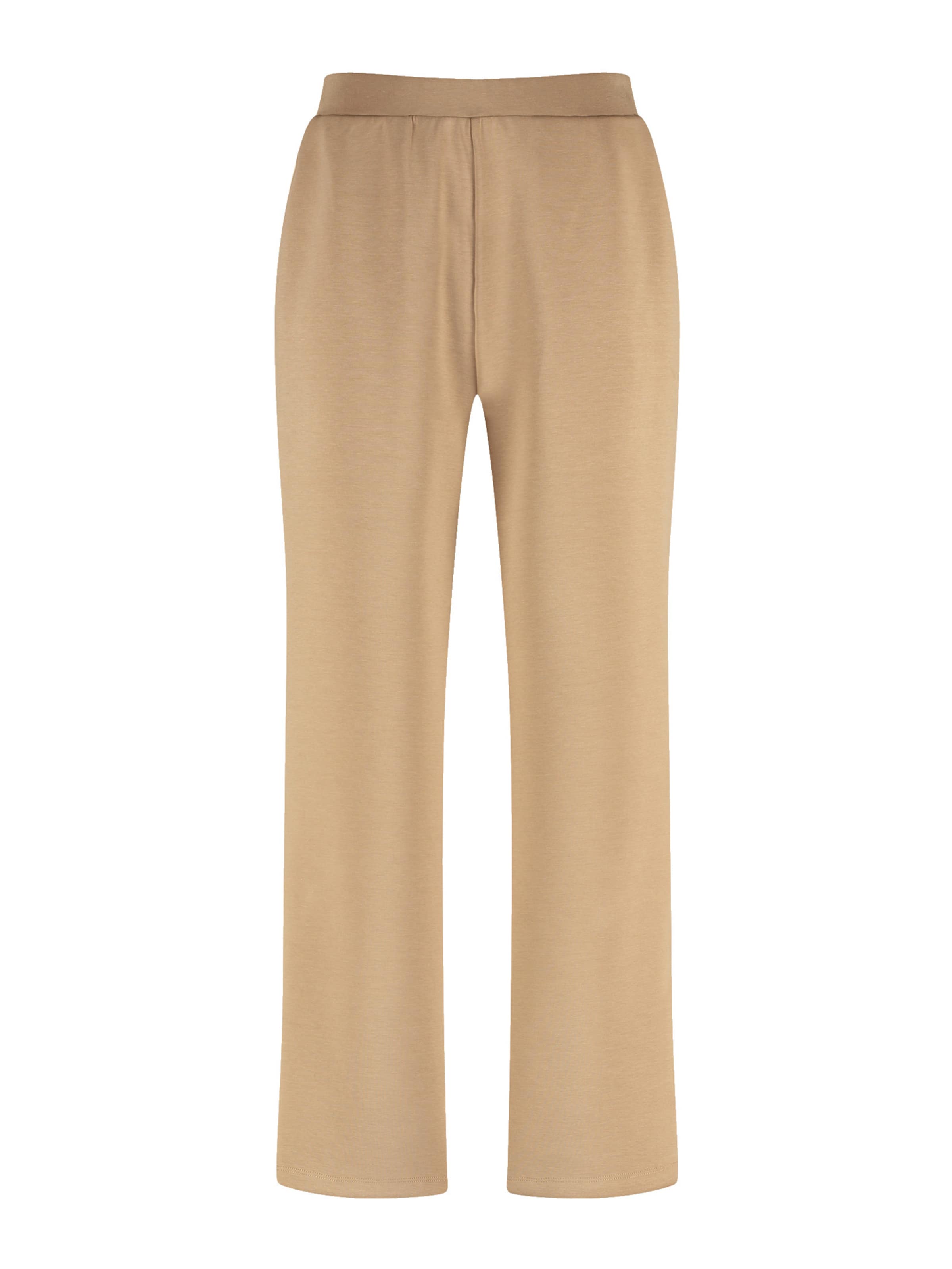 TAIFUN Wide leg Παντελόνι σε μπεζ: μπροστά