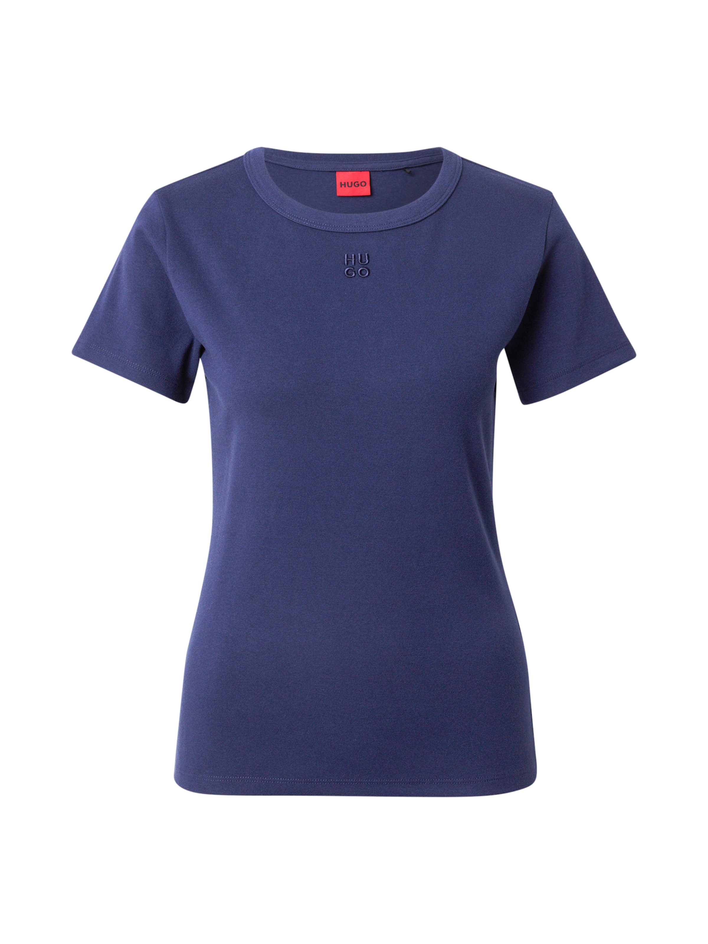 HUGO Tričko 'Deloris' - Modrá: predná strana
