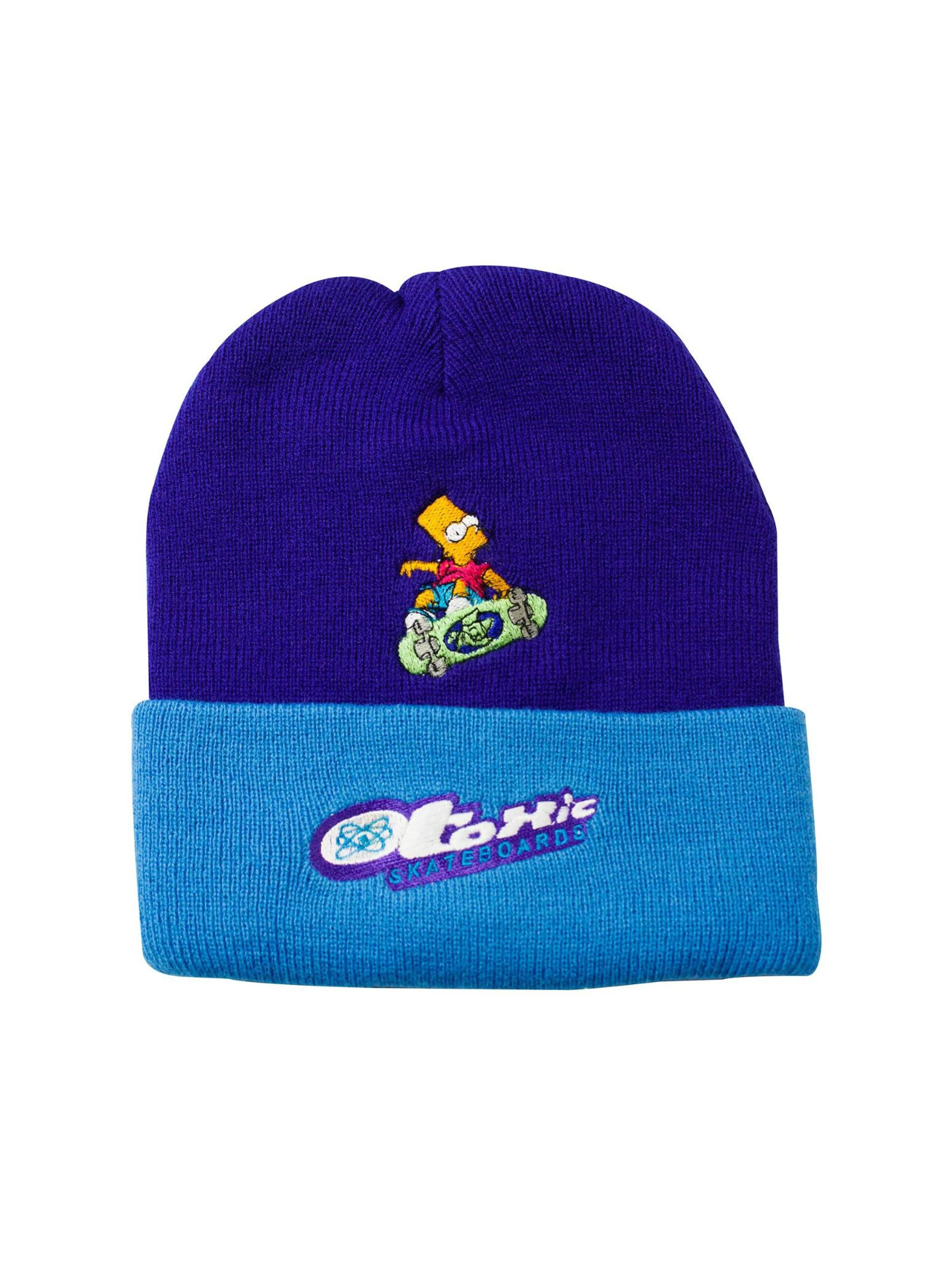King Kameha Muts 'Bart Toxic' in Blauw: voorkant