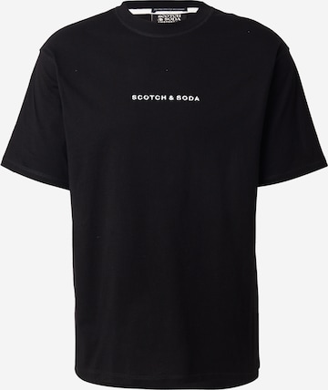 SCOTCH & SODA Koszulka w kolorze czarny: przód