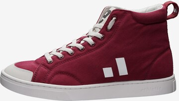 Ethletic High-Top Sneakers 'Active Hi Cut' in Red: front
