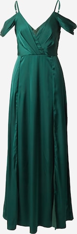 Robe de soirée 'CAROLINA' TFNC en vert : devant
