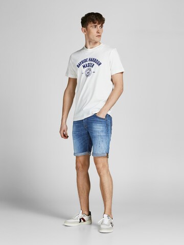 JACK & JONES Szabványos Farmer 'Rick Fox' - kék