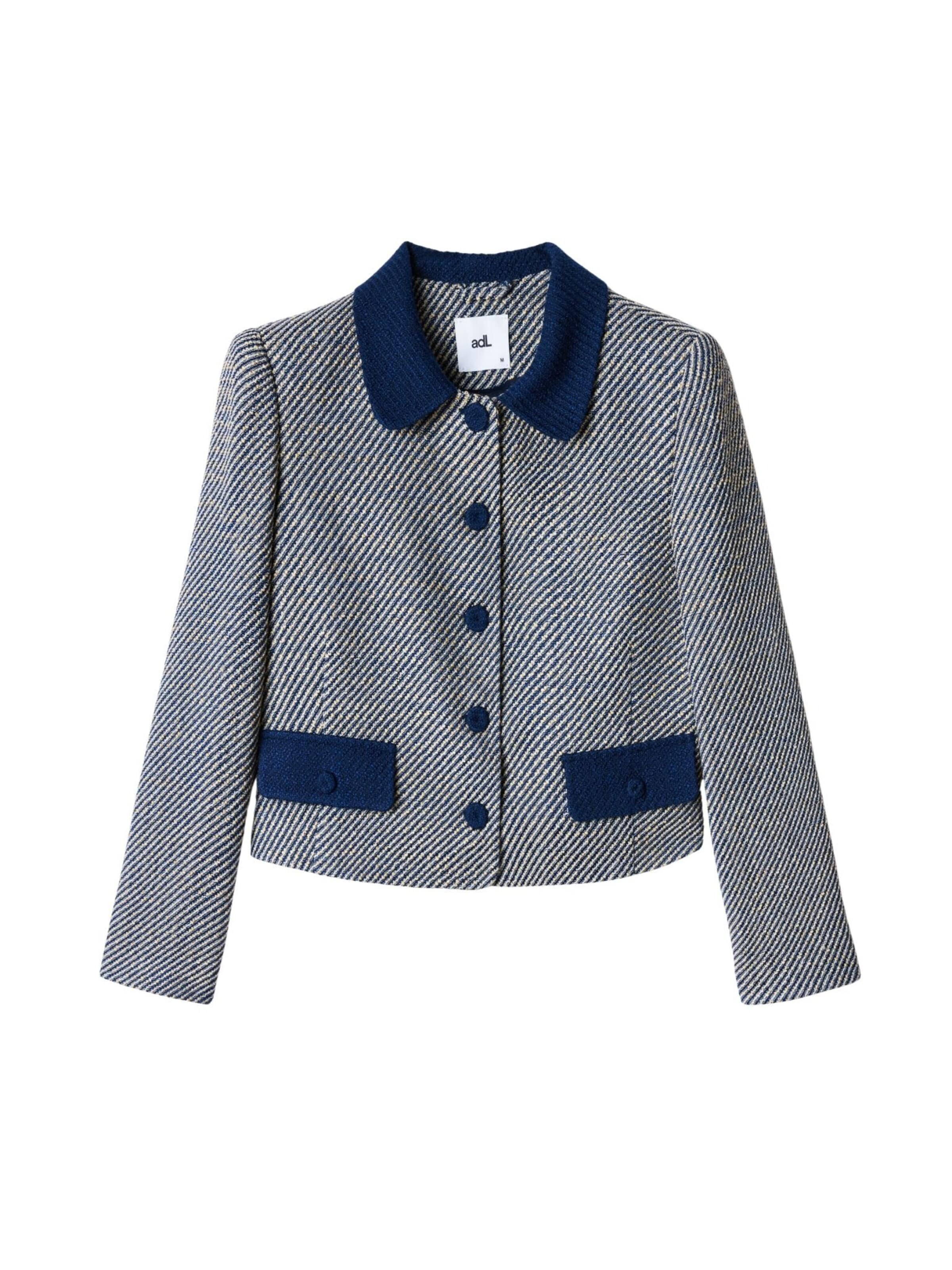 adl Blazer in Blue: front