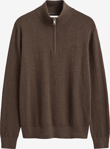 GANT Pullover in Braun: Vorderseite