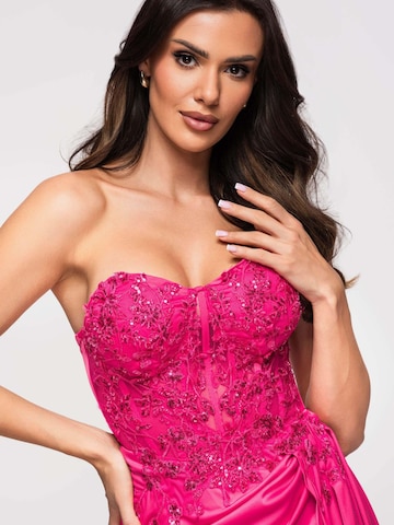 Ombre Evening dress in Pink