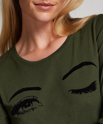 Hunkemöller Pajama Shirt in Green