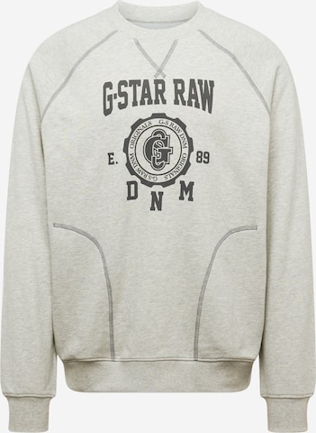 G-Star RAW Sweatshirt in Grau: predná strana