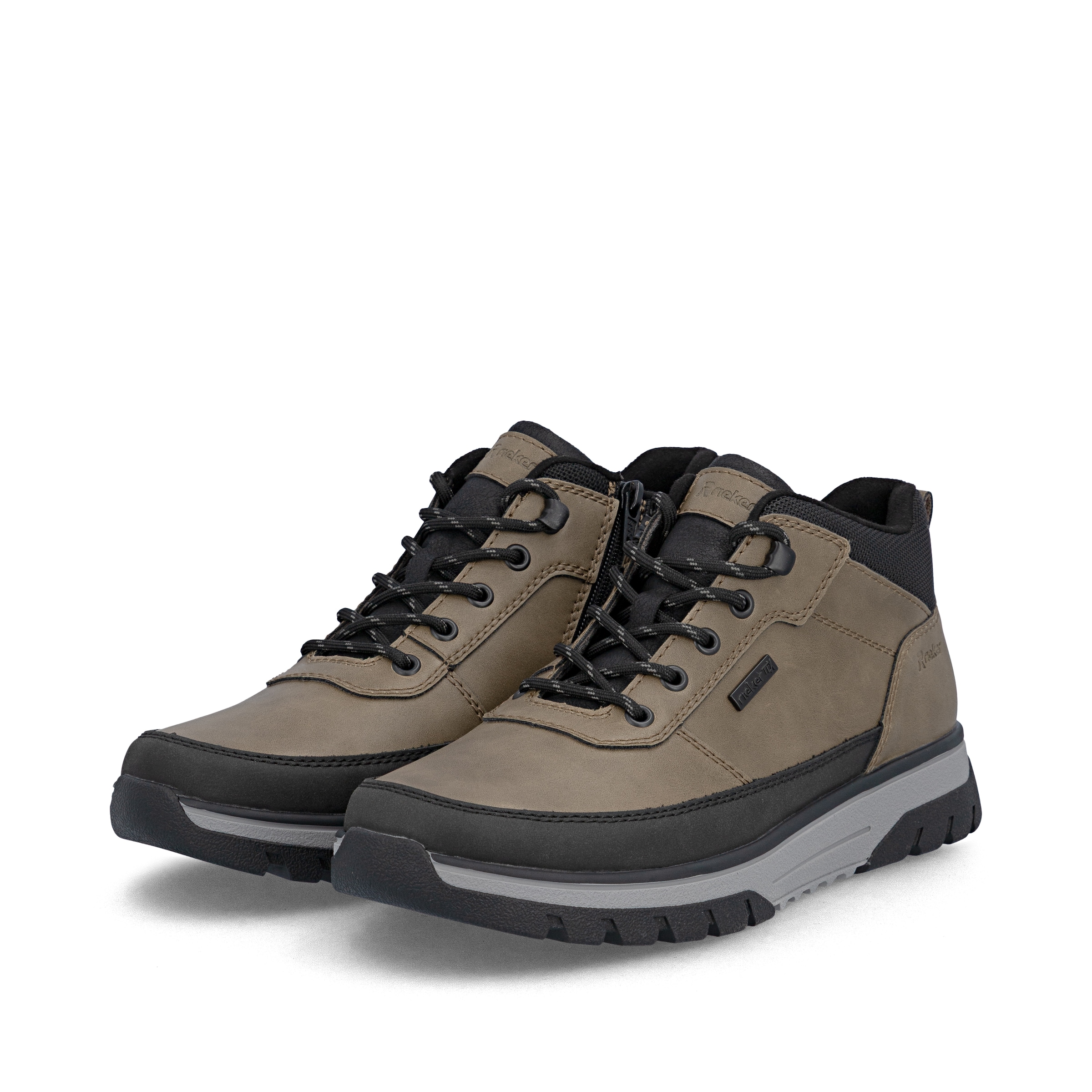 Bottes à lacets Rieker en beige