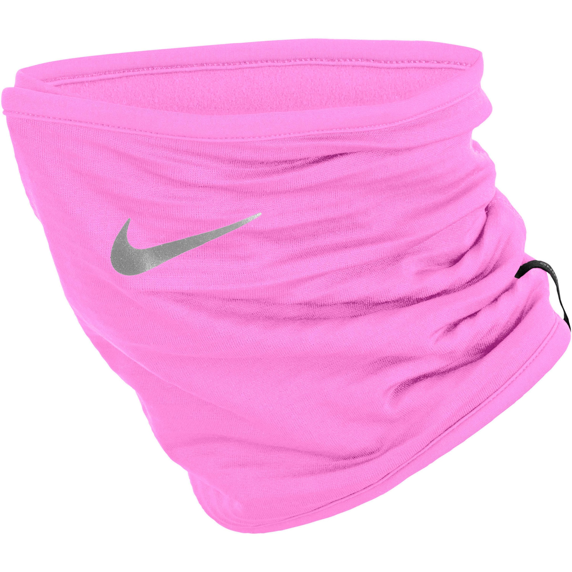 NIKE Sports Scarf in Pink: front